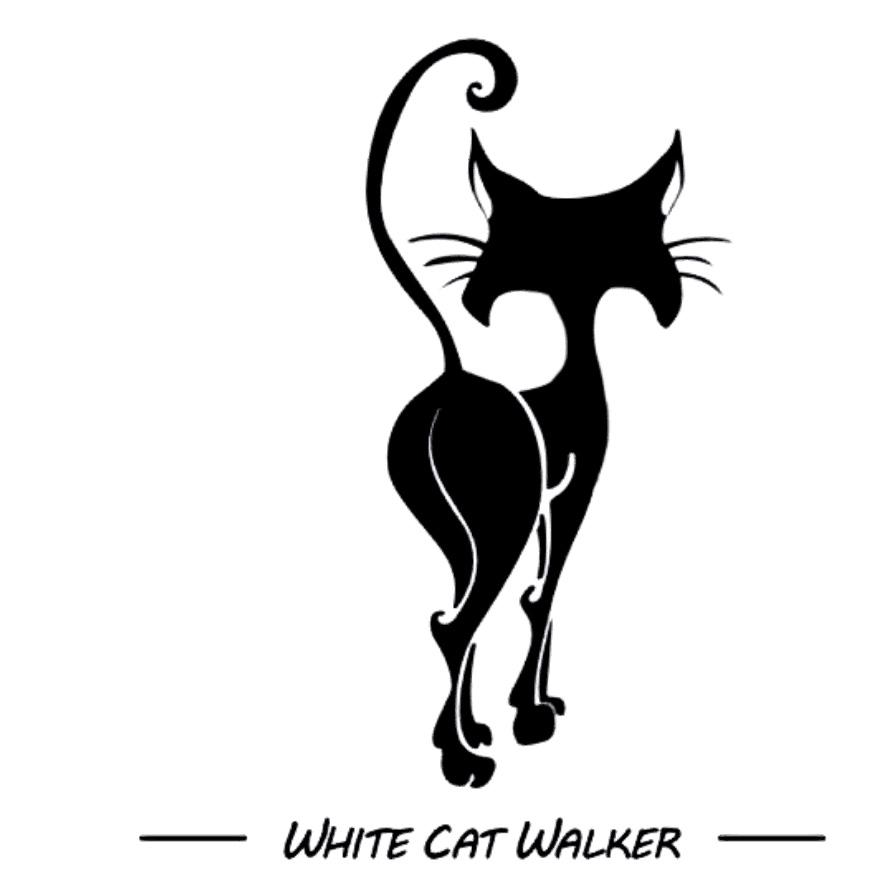 WHITE CAT WALKER