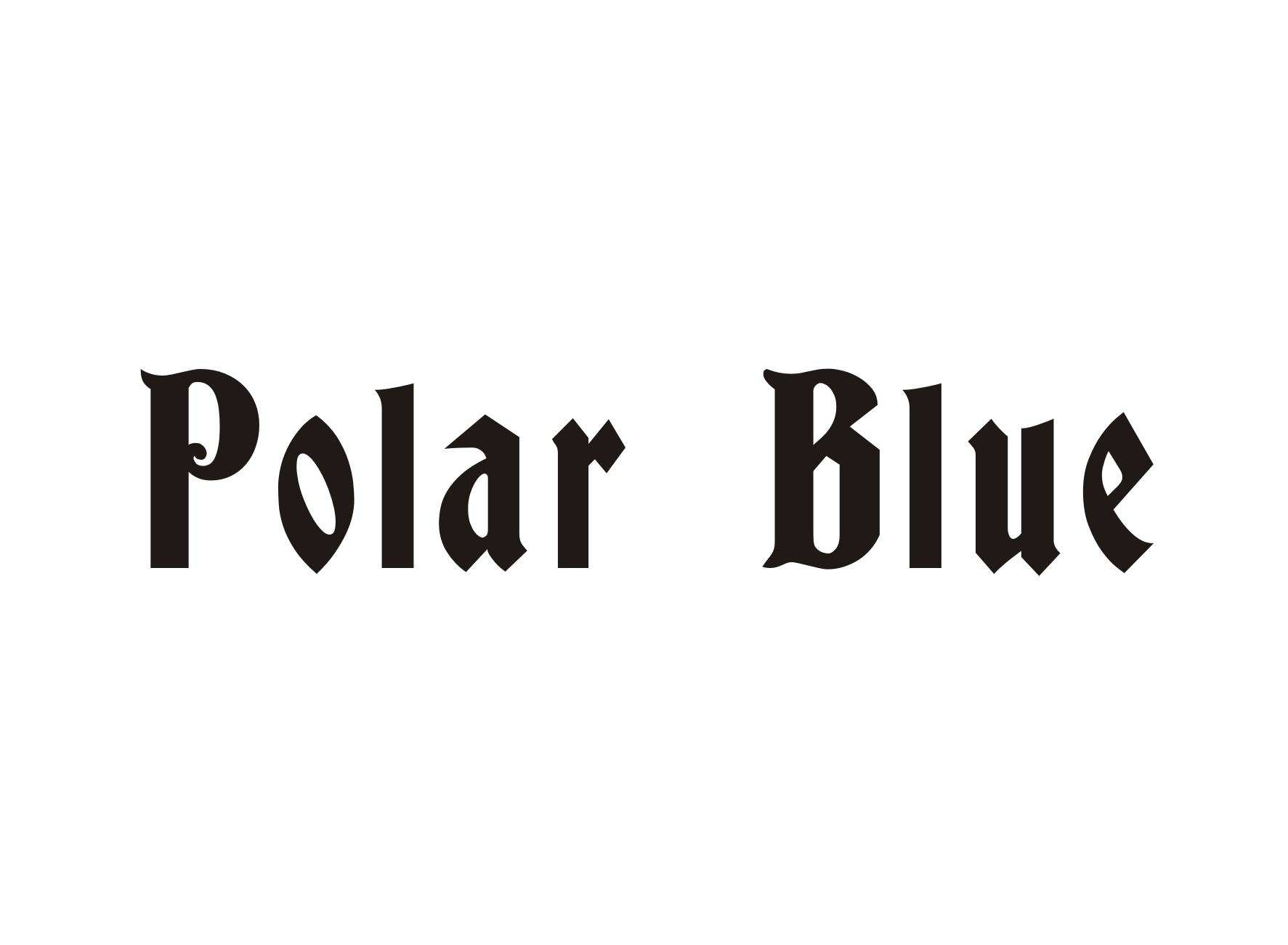 POLAR BLUE
(极地幽蓝）