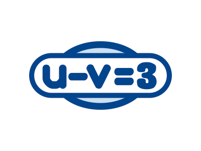 U-V=3