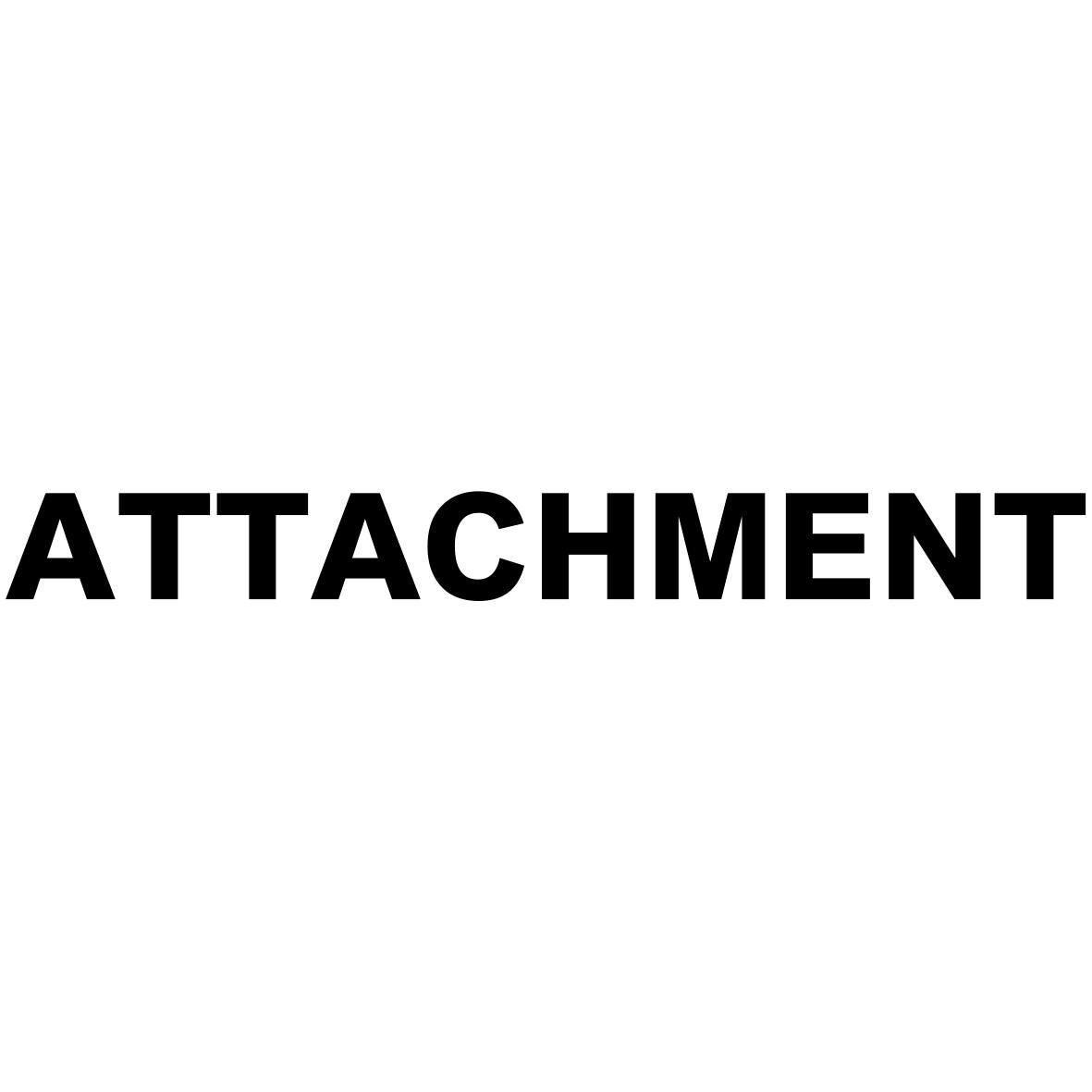 ATTACHMENT
