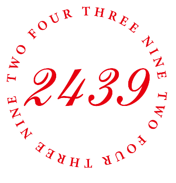 TWO FOUR THREE NINE2439