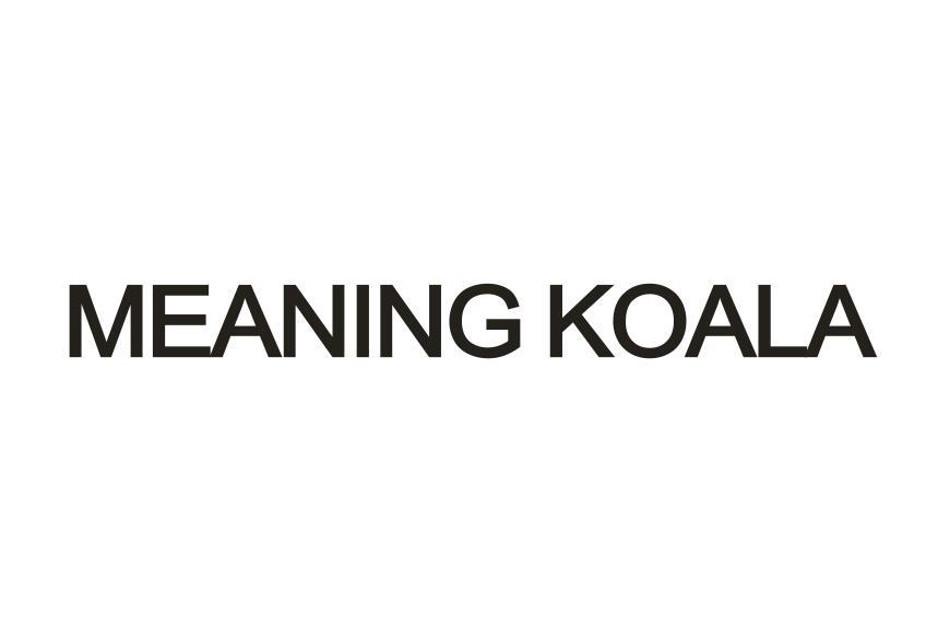 MEANING KOALA