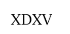 XDXV