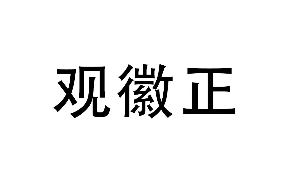 观徽正