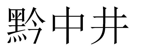 黔中井