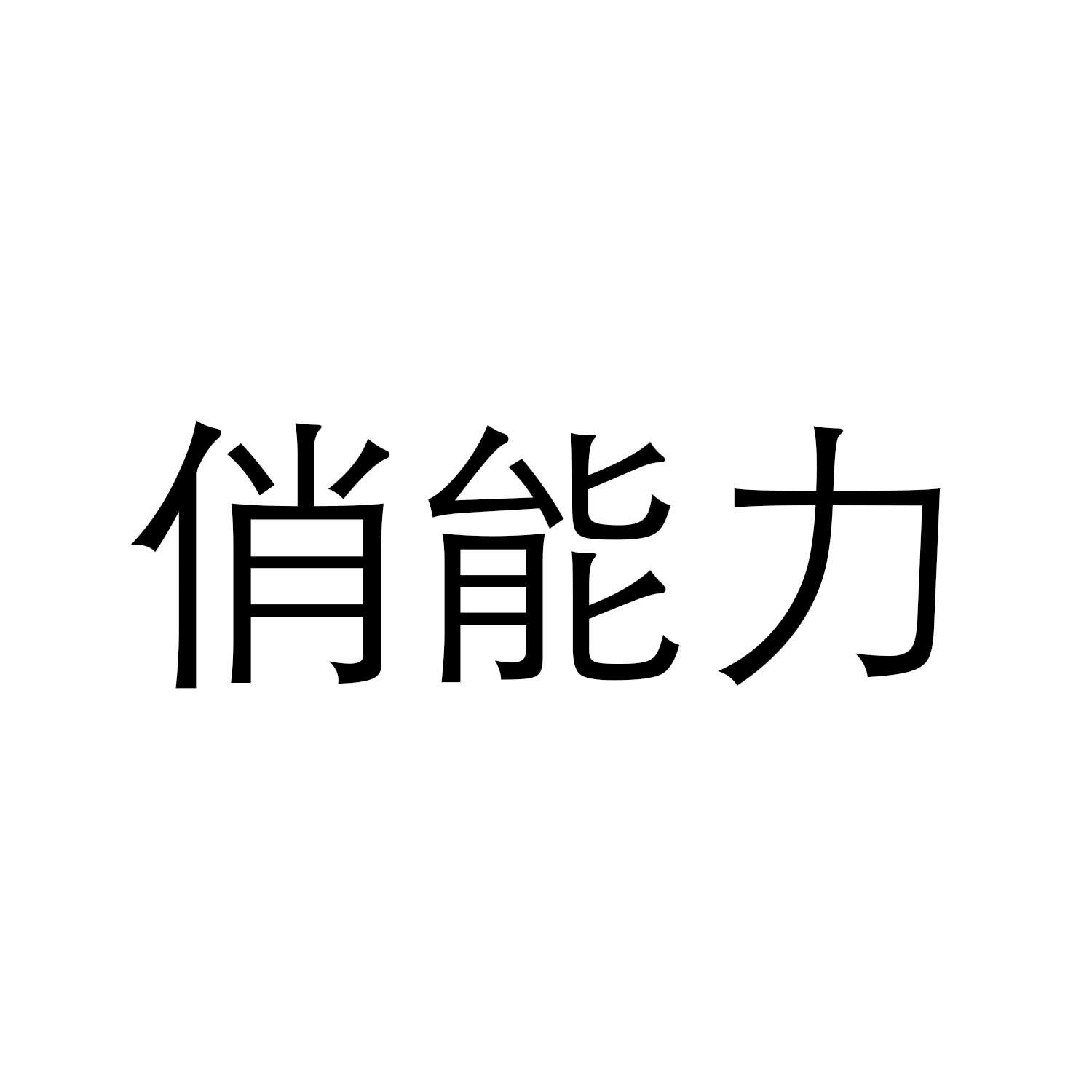 俏能力