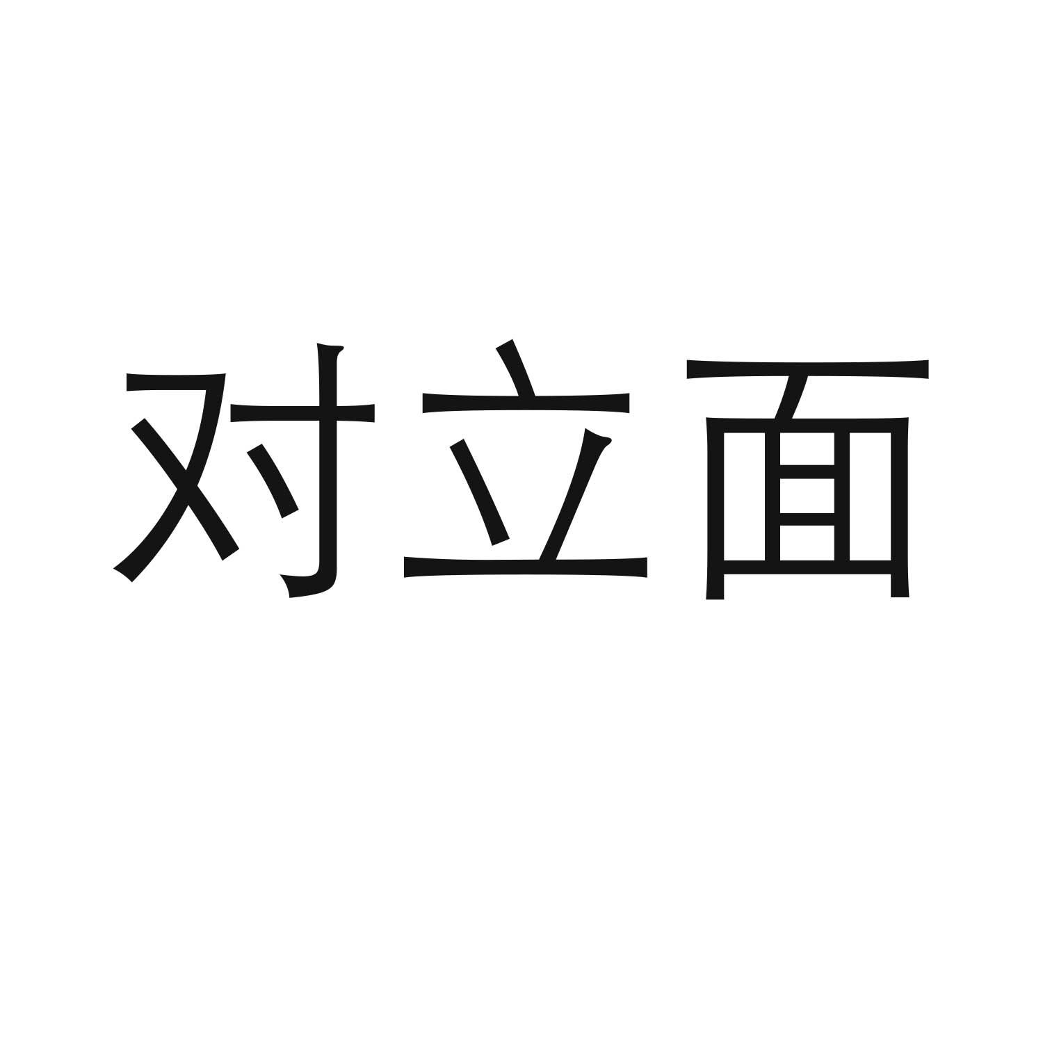 对立面